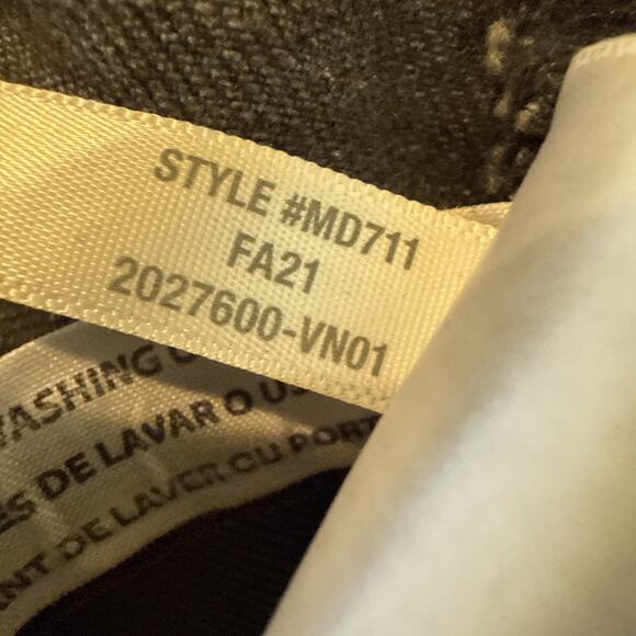 Madewell Jeans Adult Size 25 Black The Perfect Vintage Jean Washed Womens - Picture 9 of 16